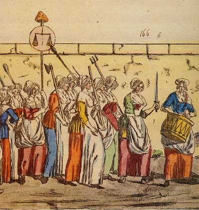 Marche sur Versailles pour réclamer du pain