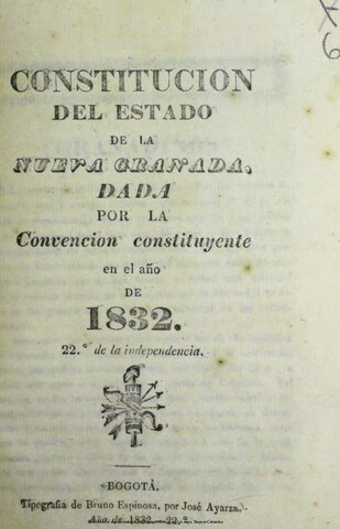 Constitución de 1832