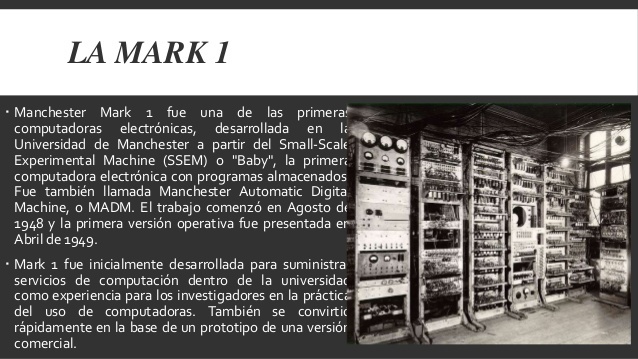 (1944) Calculadora Electrónica-Mark1