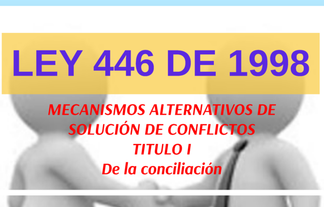Ley 446 DE 1998