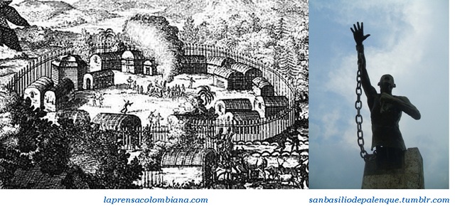 Se reconoce el palenque de San Basilio como pueblo libre (1713)