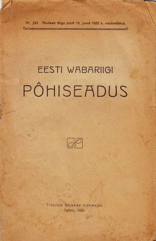 Eesti Wabariigi põhiseadus