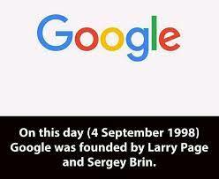 1998 Google Search Engine is developed