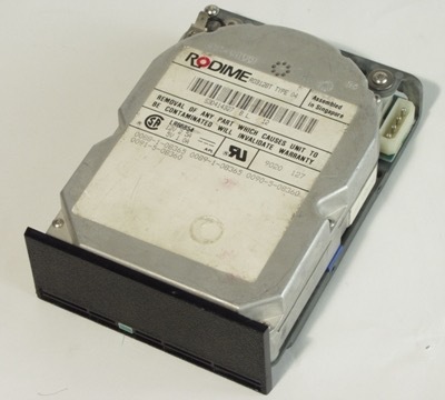 Discos duros de la época