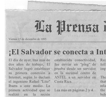 Antel se convierte en el único proveedor de acceso conmutado al internet a ese momento, en términos comercialmente factibles.