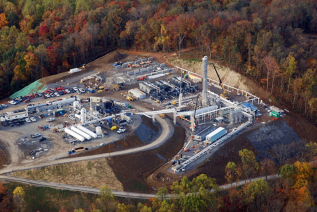 The first liquified natural gas plant opens in West Virginia