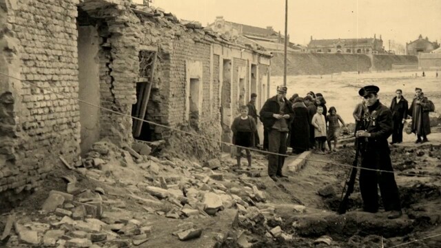 bombardeo de Alcañiz.