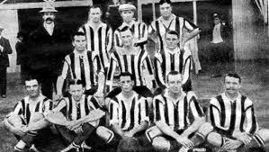 Primer partido de futbol