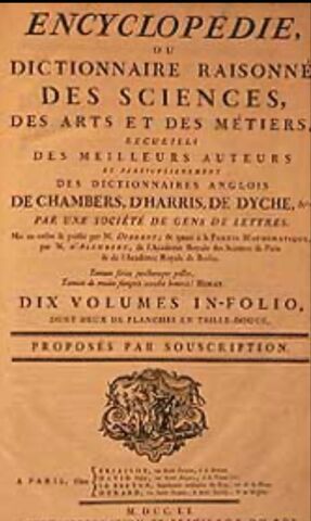 La primera edición de la Enciclopedia