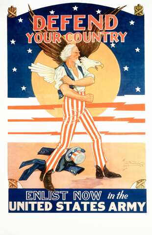 Military recruitment and propaganda during World War II