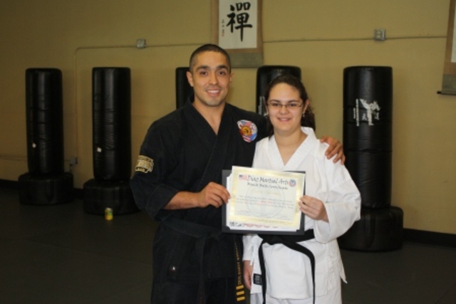 Got 1st Degree Black Belt.