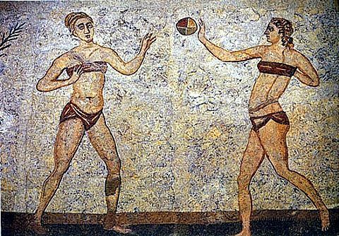 The origins of tennis.