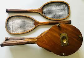 The first racquet.
