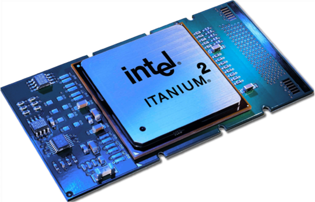 Intel Pentium 4, Intel Itanium 2, AMD Athlon XP, AMD Duron.