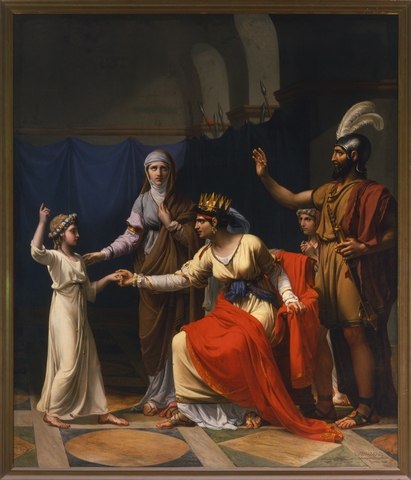 Primeras obras. "Atalía y Joás de Judá"