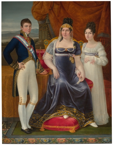 Roma. "La reina de Etruria y sus hijos"