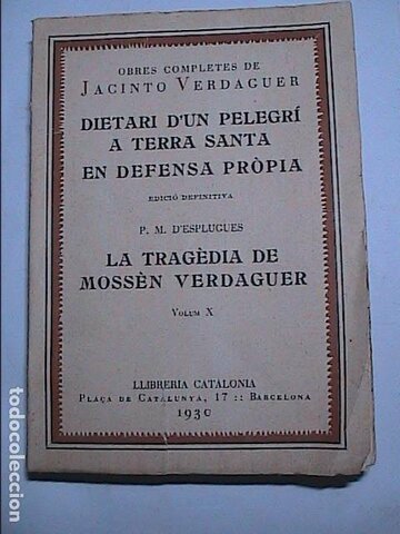 Pàtria, Dietari d’un pelegrí a Terra Santa...