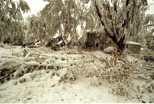 Kansas Snow in October