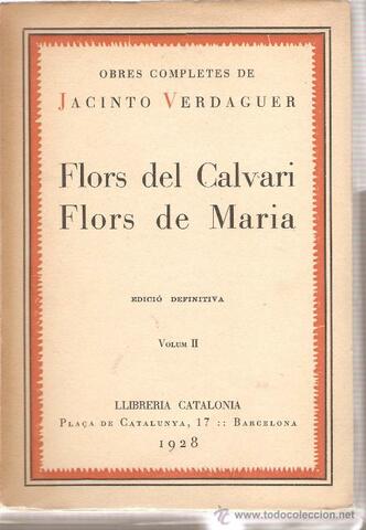 Flors del Calvari , Llibre de consols
