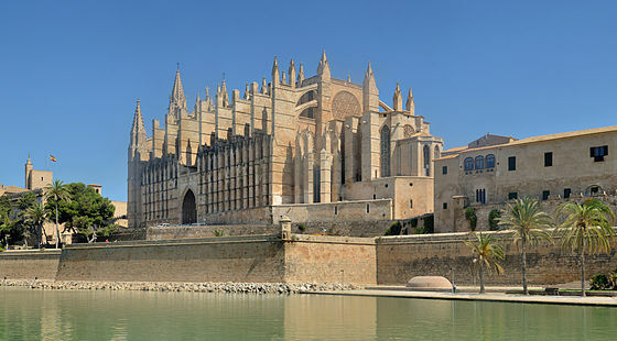 Arte gótico: Catedral de Santa María de Palma de Mallorca