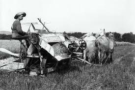 McCormick patenta la segadora mecánica