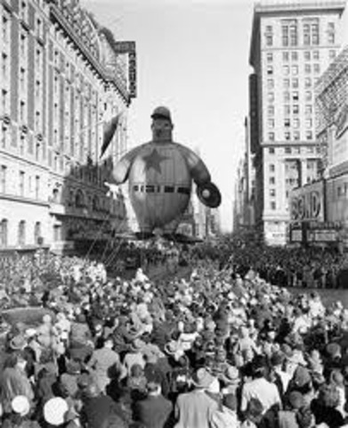 First Macy's Thanksgiving Day Parade