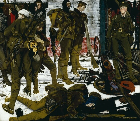 Los Kensingtons en Laventie (Eric Henri Kennington)