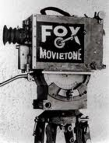 Fox Film Buys the Patents on the Movietown Sound System to Record Sound and Use it in Films