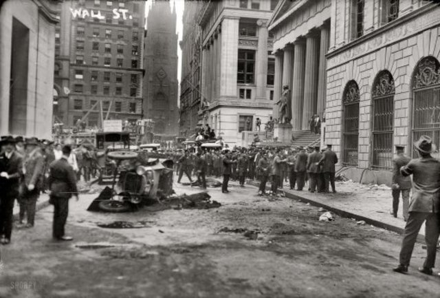 Wall Steet Bombing at J.P. Morgan Bank