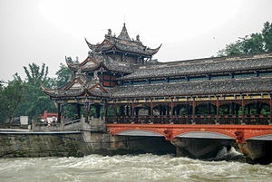 Templo dinastía Qin y Han, China