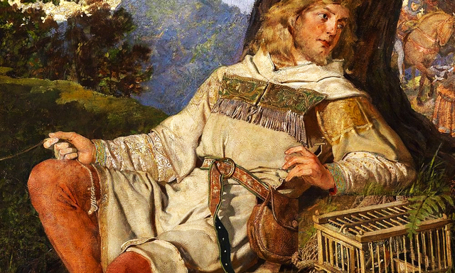 Il duca di Sassonia Enrico re di Germania