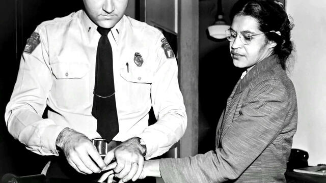 Montgomery Bus Boycott after Rosa Parks’ arrest