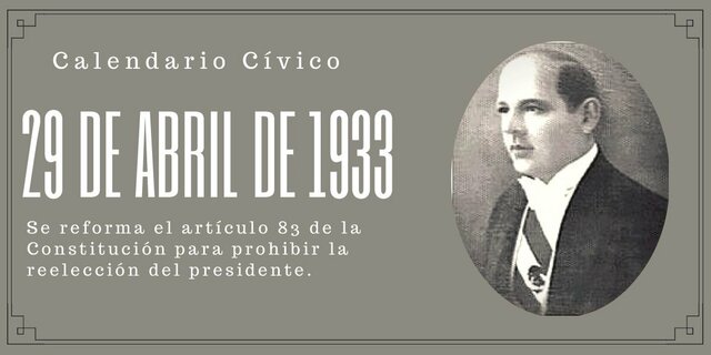 Reforma al artículo 83 de la constitución