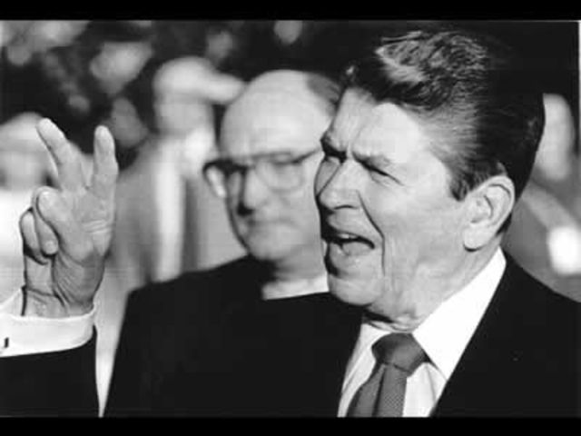 Presidente  Ronald Reagan
