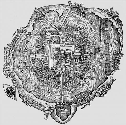 Cortes laid siege against the Aztecs