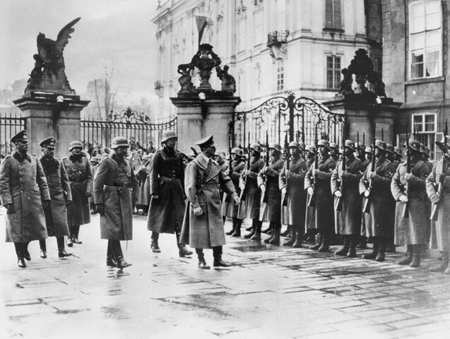Alemania nazi invadió Checoslovaquia