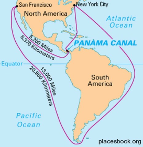 Panama Canal U.S. construction Begins