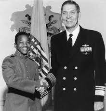 Wes stepped up in the military and became a platoon sergeant, a cadet master sergeant, and the youngest senior non commissioned officer in the entire corps. (author)