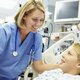 Depositphotos 50474061 stock photo boy talking to female nurse