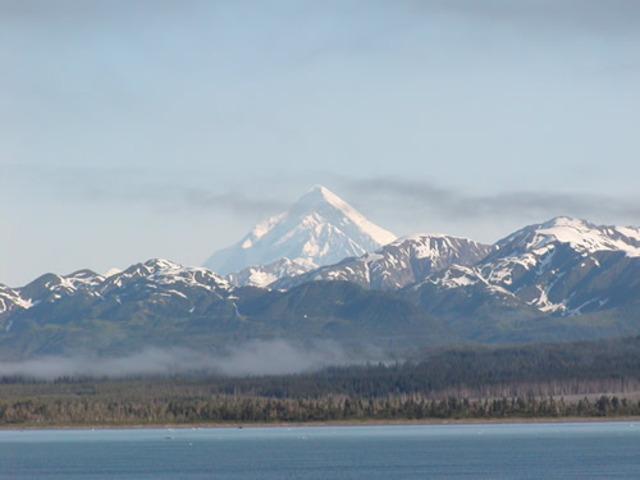 Captain Bering Finds Mt. St. Elias