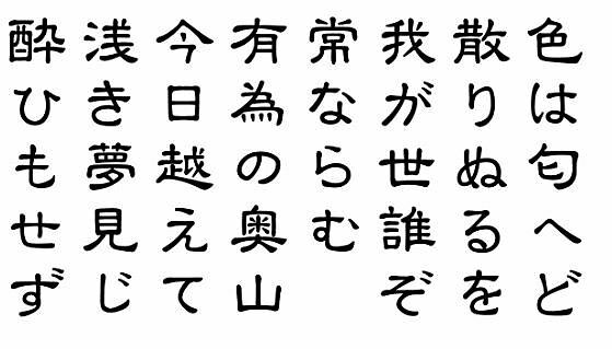 Caligrafía japonés: Periodo Nara