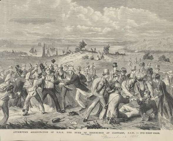 Sectarian violence at Duke of Edinburgh visit