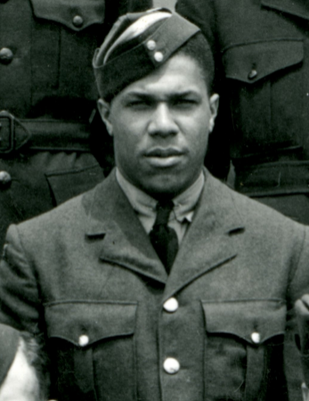 One of First black pilot in RCAF