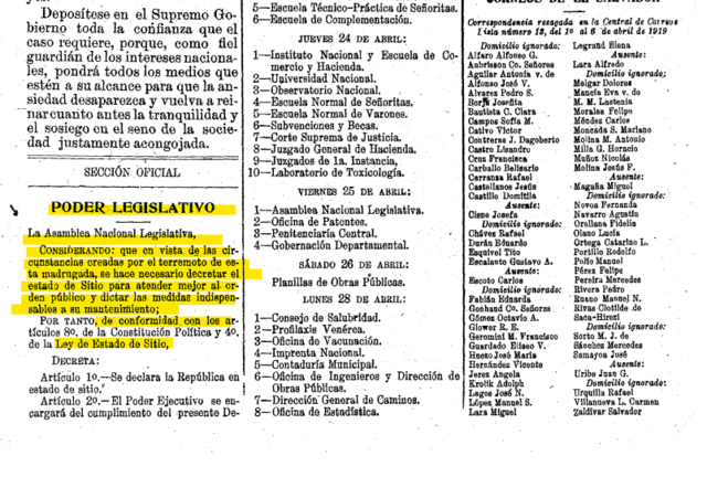 Temblor causa pérdidas de vidas y daños en la capital y pueblos circunvecinos