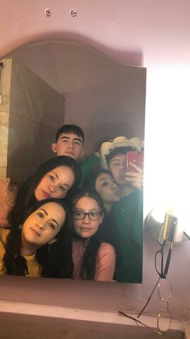 Arrival of my family from another city