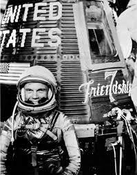 First man to orbit earth in USA