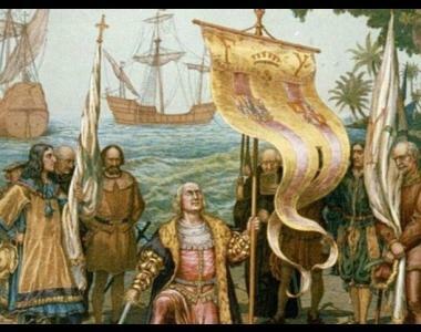 Llegada a cadiz españa despues de el segundo viaje.