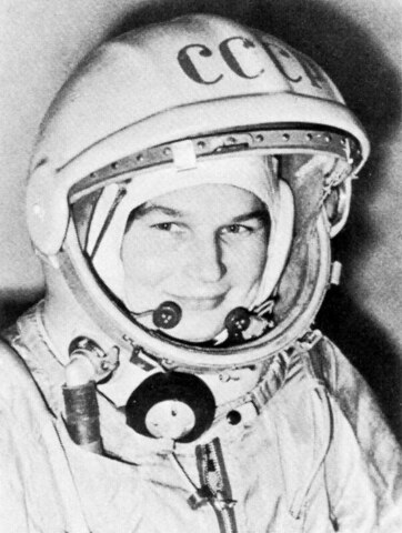 First Woman in Space