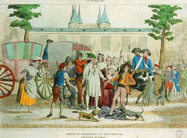 La famille royale est pris prisoner.