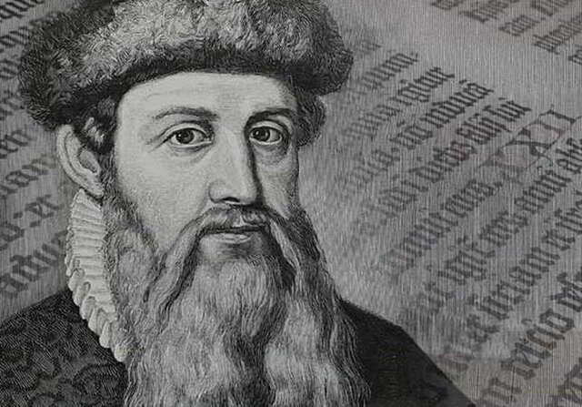 Gutenberg la stampa a caratteri mobili